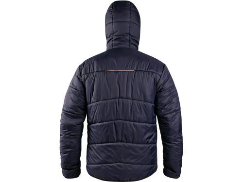 Bunda CXS CHESTER, výstražná, oboustranná, oranžovo-modrá, vel. 2XL